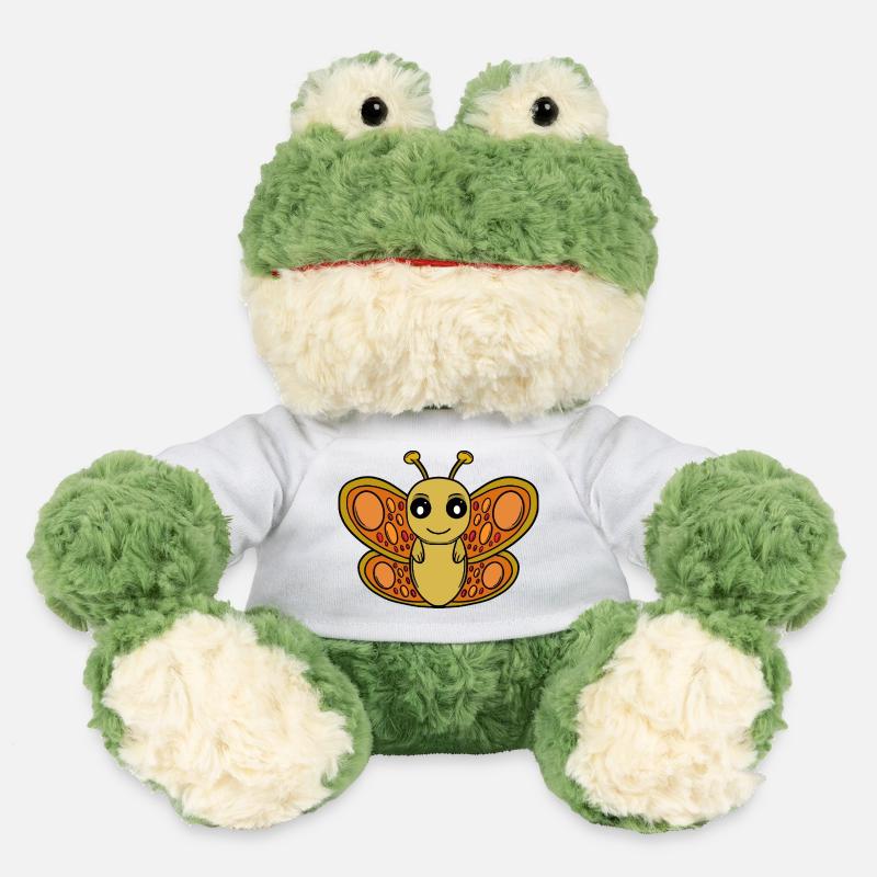 Sunny Chibi Butterfly - MiniFeet® Frog Torge - white