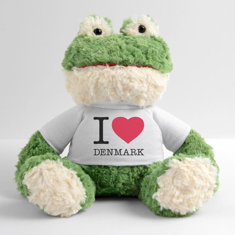 I LOVE DENMARK Dänemark MiniFeet® Frog Torge