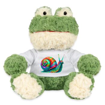 Schnecke - MiniFeet® Frosch Torge - Weiß - Vorne