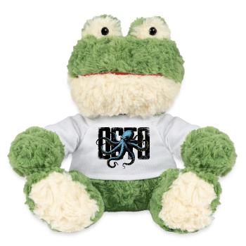Stylized Octopus - MiniFeet® Frog Torge - white - Front