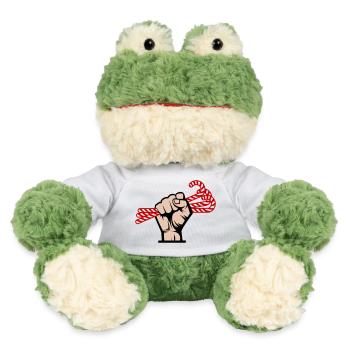 I Want Candy, Revolutionary, Slogan & Sugar Design - MiniFeet® Frog Torge - white - Front