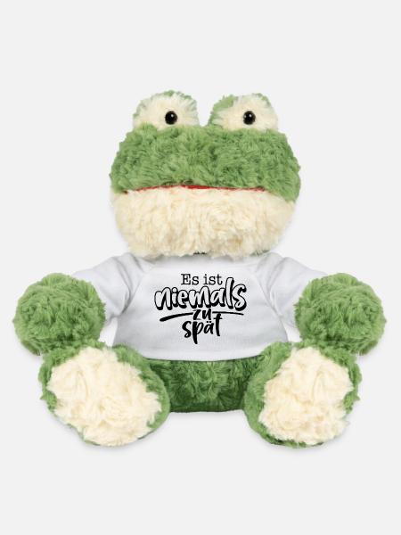 Es ist niemals zu spät - MiniFeet® Frosch Torge - Weiß