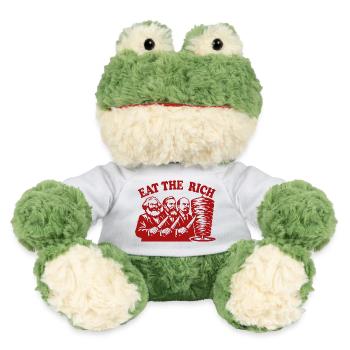 Eat the rich - Marx Engels Lenin - Döner Kebab - MiniFeet® Frosch Torge - Weiß - Vorne