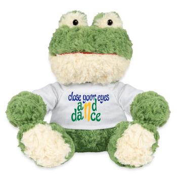 Lustige Geschenke für Tänzer - MiniFeet® Frosch Torge - Weiß - Vorne
