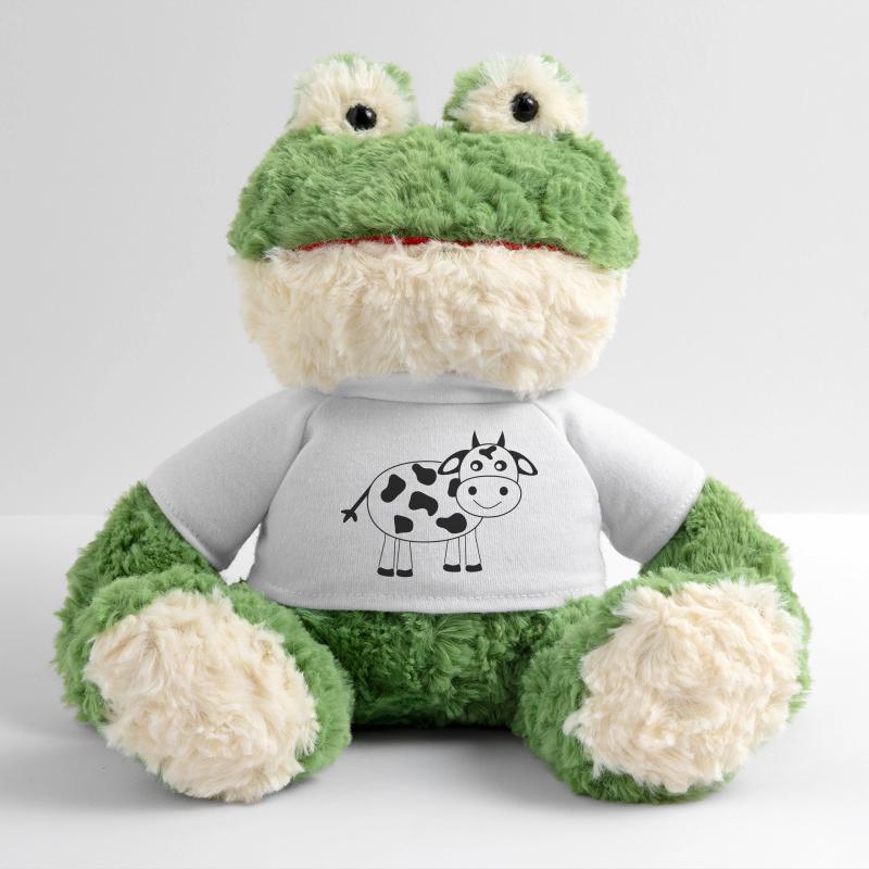 Kuh schwarz Comic MiniFeet® Frosch Torge