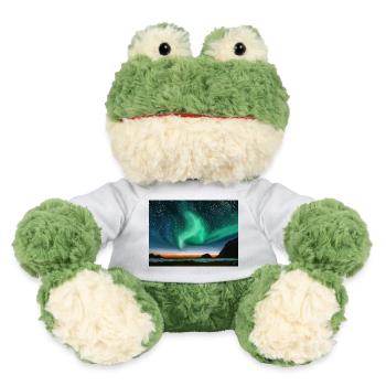 Nordlichter - Ölgemälde - MiniFeet® Frosch Torge - Weiß - Vorne