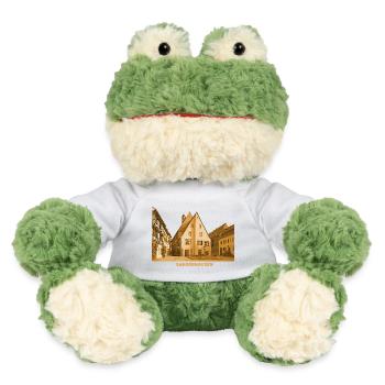 Sangerhausen Südharz Sachsen-Anhalt Rathaus - MiniFeet® Frosch Torge - Weiß - Vorne