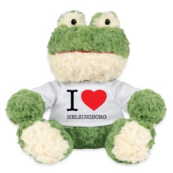 I LOVE HELSINGBORG - MiniFeet® Frosch Torge - Weiß - Vorne
