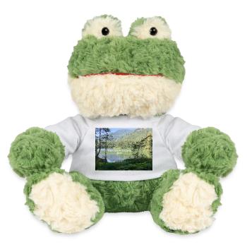 Scène naturelle paisible avec lac et forêt - Grenouille Torge MiniFeet® - blanc - Devant
