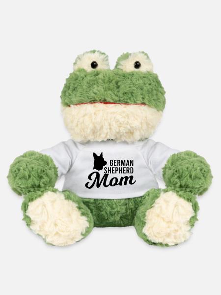 Deutscher Schäferhund Mama - MiniFeet® Frosch Torge - Weiß