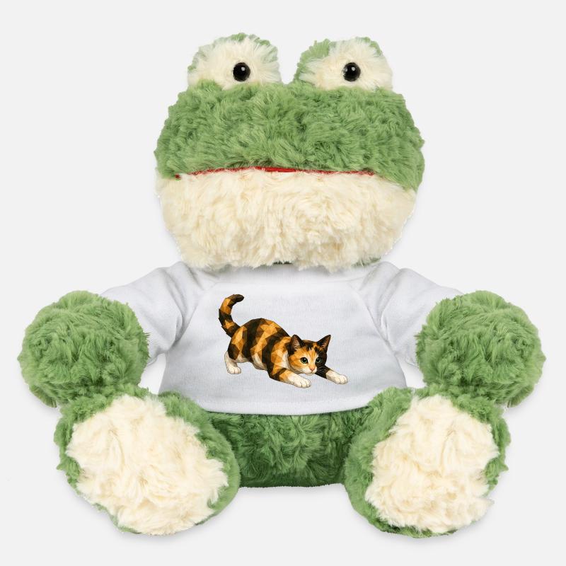 Emmi PolygonKatzenkunst - MiniFeet® Frosch Torge - Weiß
