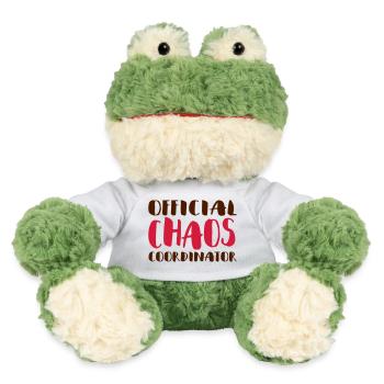 Offizieller Chaos Koordinator / Koordinator - MiniFeet® Frosch Torge - Weiß - Vorne
