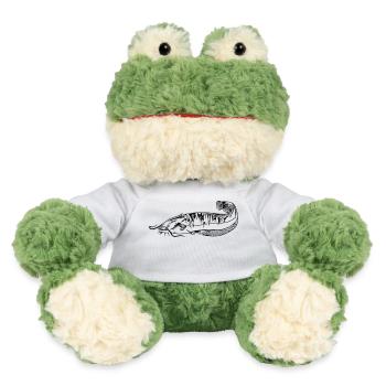 Silure - pêche silure - Grenouille Torge MiniFeet® - blanc - Devant