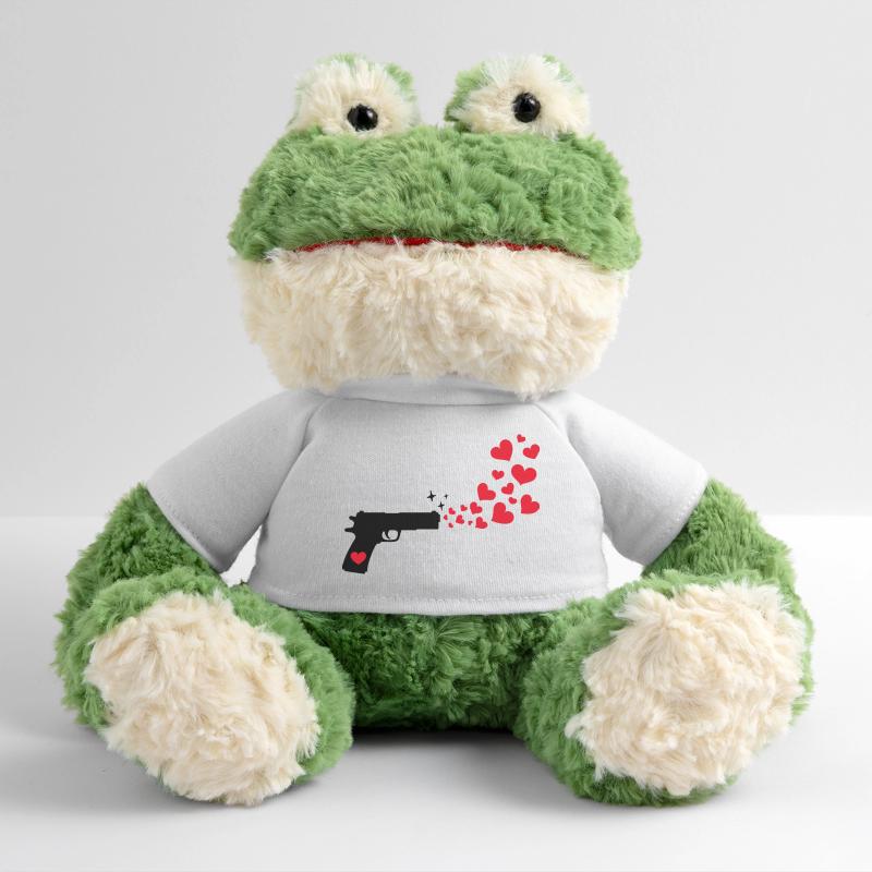 Friedensbewegung Herz Frieden Liebe Statement MiniFeet® Frosch Torge