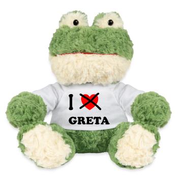 I don't like Greta anymore - MiniFeet® Frog Torge - white - Front