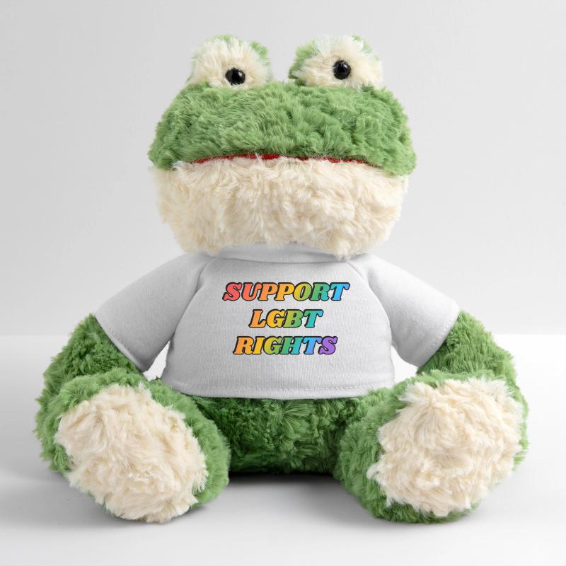 Support LGBT Rights Rainbow MiniFeet® Frog Torge