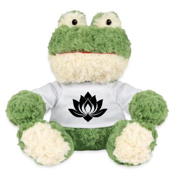 Schwarzer Lotus - MiniFeet® Frosch Torge - Weiß - Vorne