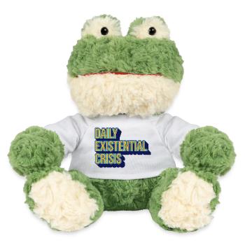 Daily existential crisis – humor meets reality - MiniFeet® Frog Torge - white - Front