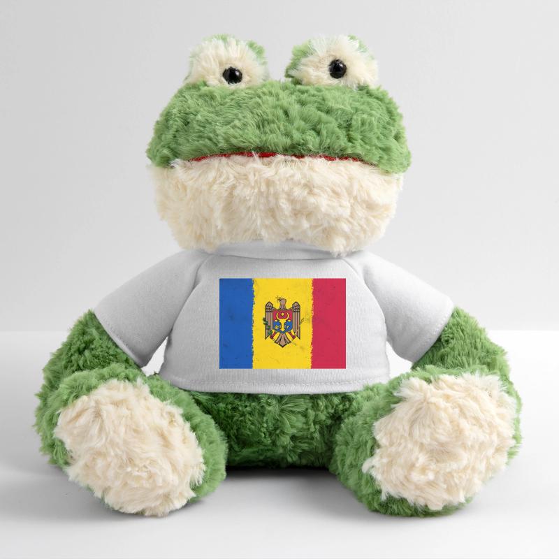 Drapeau de la Moldavie Grenouille Torge MiniFeet®