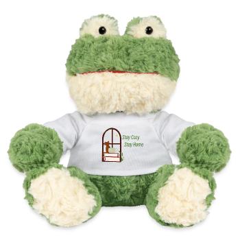 Reste au chaud, reste à la maison - Grenouille Torge MiniFeet® - blanc - Devant