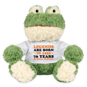 Les légendes naissent en 1950 – 76 ans d’anniversaire - Grenouille Torge MiniFeet® - blanc - Devant