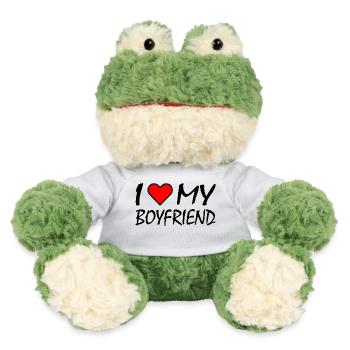 I love my boyfriend - Grenouille Torge MiniFeet® - blanc - Devant