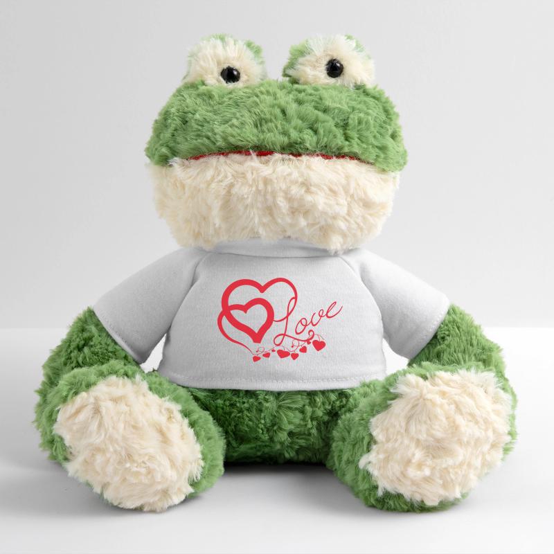 Cœurs entrelacés en Script Amoureux Grenouille Torge MiniFeet®