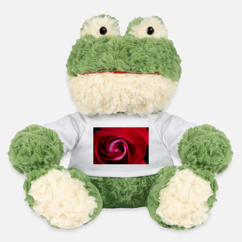Red roses close-up - MiniFeet® Frog Torge - white
