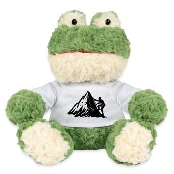 Bergsteiger Symbol Berge - MiniFeet® Frosch Torge - Weiß - Vorne