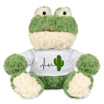 Heartbeat Cactus Design - MiniFeet® Frog Torge - white - Front