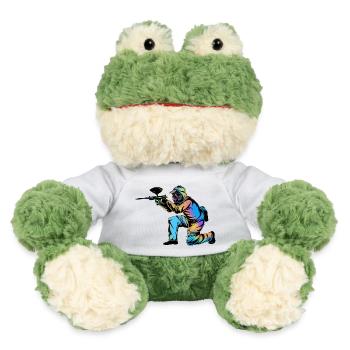Paintball - MiniFeet® Frosch Torge - Weiß - Vorne