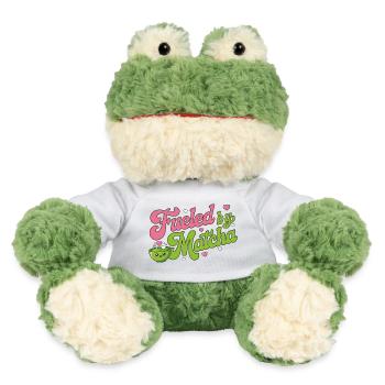 Lustiges Matcha Design für Matcha Liebhaberinnen - MiniFeet® Frosch Torge - Weiß - Vorne