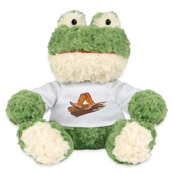 Square Dance - Cowboy boots on the parquet - MiniFeet® Frog Torge - white - Front