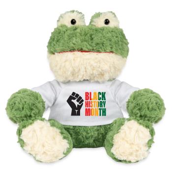 Black History Month - MiniFeet® Frog Torge - white - Front