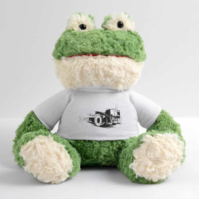 Icône d’illustration de formule Icône de logo de course automobile Grenouille Torge MiniFeet®