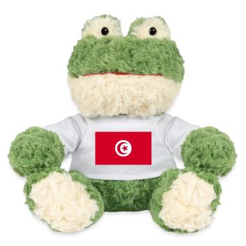 Drapeau national tunisien - Grenouille Torge MiniFeet® - blanc - Devant