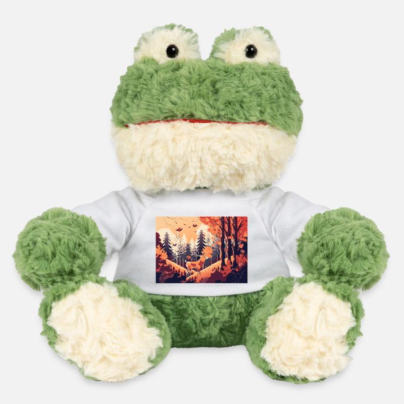 Climbing the Hill (Fall Collection #11) - MiniFeet® Frog Torge - white
