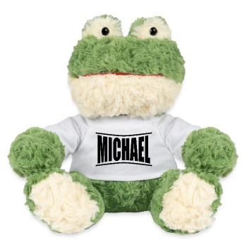 T-Shirt Michael T-Shirt Geschenkidee - MiniFeet® Frosch Torge - Weiß - Vorne