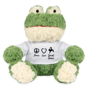 Breakdancer Liebe - MiniFeet® Frosch Torge - Weiß - Vorne