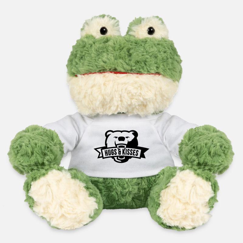 HUGS & KISSES - MiniFeet® Frog Torge - white