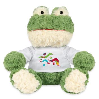 Yoga design_20 - MiniFeet® Frog Torge - white - Front