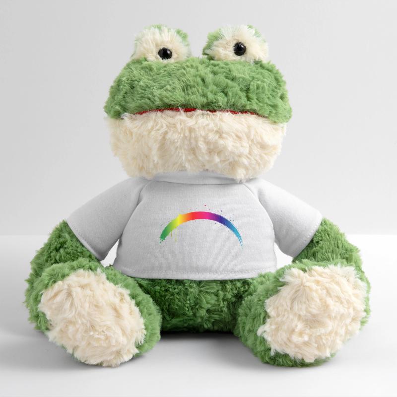 Regenbogen Bogen Farbverlauf Splash Kunst MiniFeet® Frosch Torge