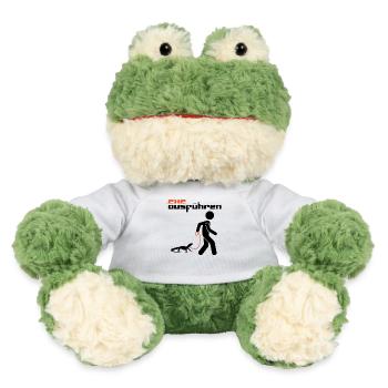 .exe ausführen - Computer Humor - Anwendung Datei - MiniFeet® Frosch Torge - Weiß - Vorne