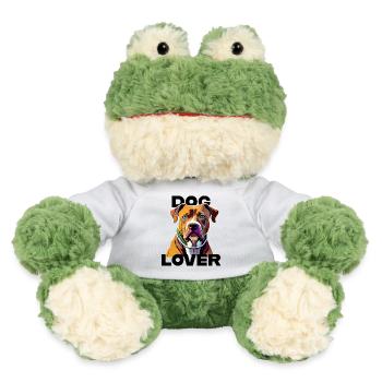 Dog Lover American Stafford - MiniFeet® Frosch Torge - Weiß - Vorne