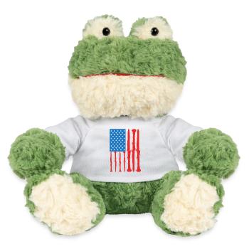 Klarinette 4. Juli USA - MiniFeet® Frosch Torge - Weiß - Vorne