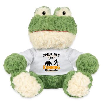 Je Peux Pas J ai Running Et Je Suis Motivé - Grenouille Torge MiniFeet® - blanc - Devant