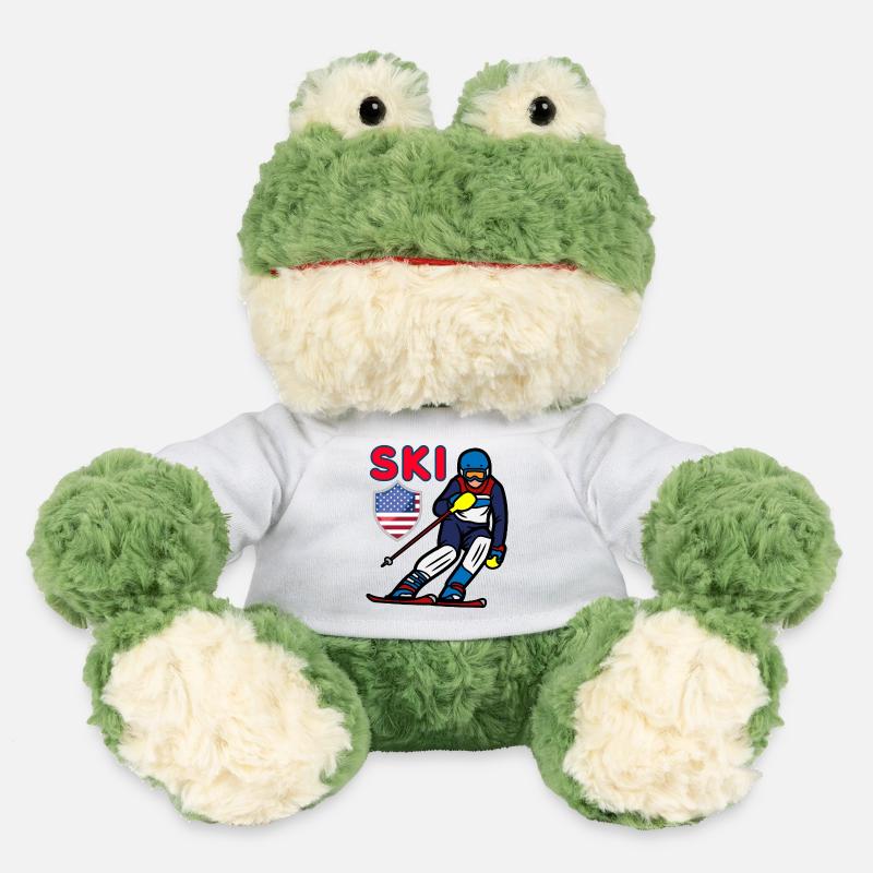 Skiing - MiniFeet® Frog Torge - white