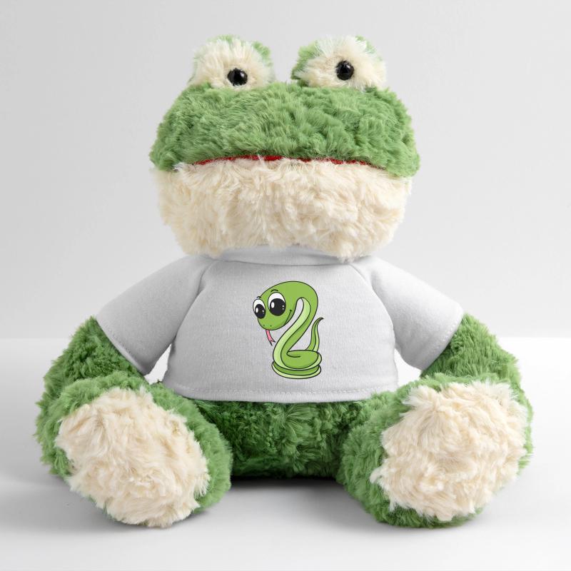 Serpent vert mignon Grenouille Torge MiniFeet®