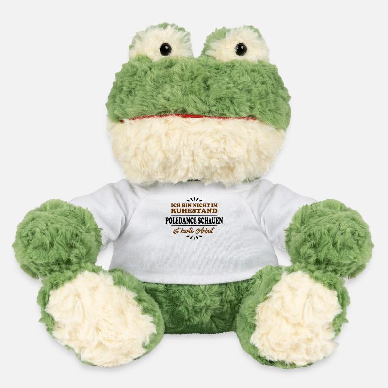 Retraité Retraité Pole Dance - Grenouille Torge MiniFeet® - blanc