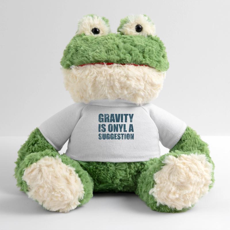 Gravity is just a suggestion boulderer MiniFeet® Frog Torge